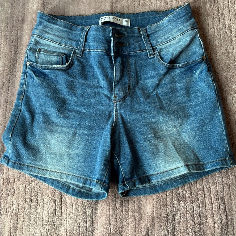 Madewell Blue Jean Shorts